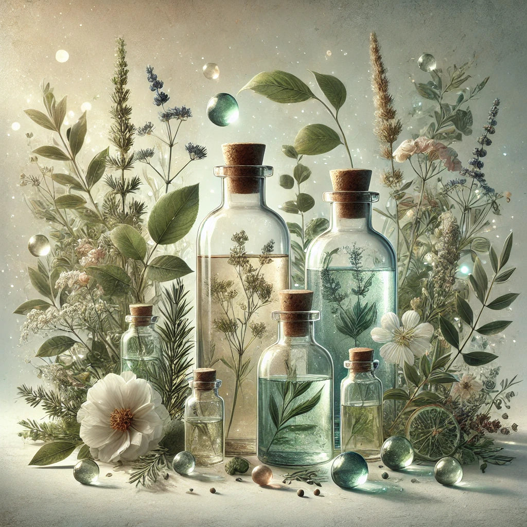 Essence de la Terre – A name that embodies the purity and life force of nature, capturing the spirit of the land, water, and botanical essence in each hydrolat. 