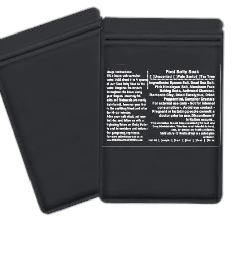 Foot Salty Soak - Predicure Spa