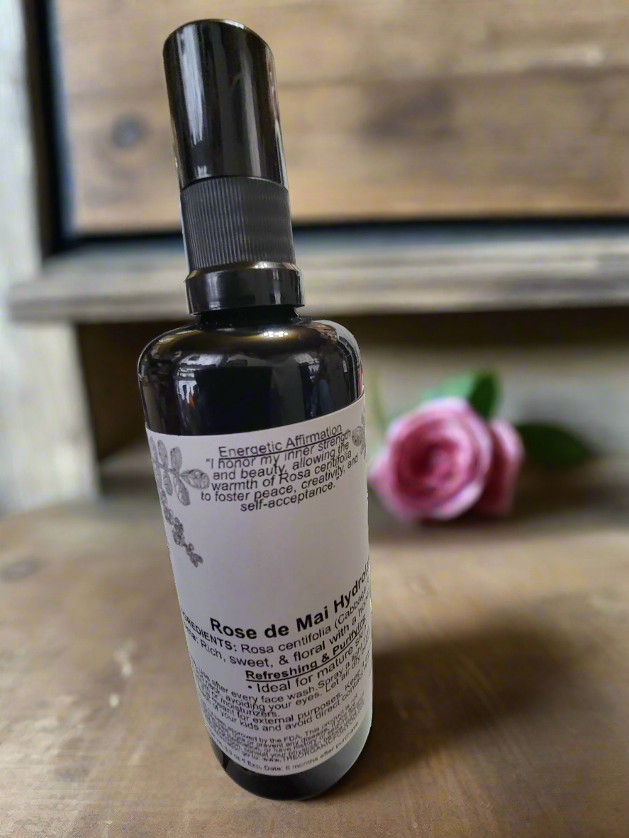 Pre-Order - (Seasonal) - Rose de Mai Hydrolat | 3.3 oz