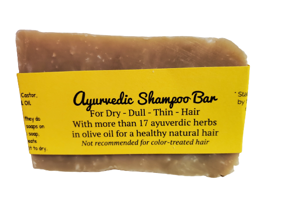 Ayurvedic Shampoo Bar | For Dry - Dull - Thin - Hair