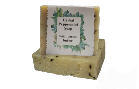 Herbal Peppermint Soap Bar