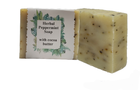 Herbal Peppermint Soap Bar
