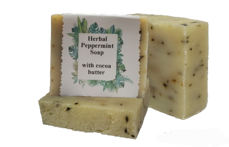 Herbal Peppermint Soap Bar